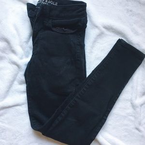 american eagle black jeans